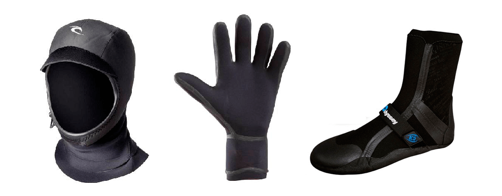 neoprene helmet glove and boot